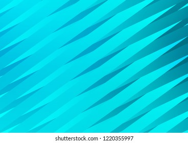 Light BLUE vector background with straight lines. Glitter abstract illustration with colored sticks. The pattern can be used as ads, poster, banner for commercial.