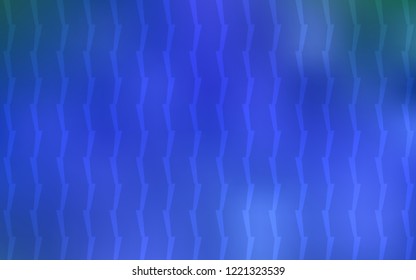 Light BLUE vector background with straight lines. Blurred decorative design in simple style with lines. Template for your beautiful backgrounds.