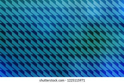 Light BLUE vector background with straight lines. Blurred decorative design in simple style with lines. Smart design for your business advert.