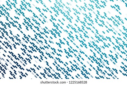 Light BLUE vector background with straight lines. Blurred decorative design in simple style with lines. Pattern for ads, posters, banners.