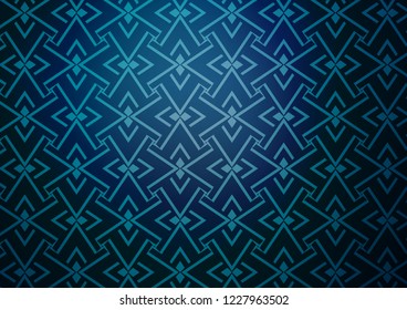 Light BLUE vector background with straight lines. Shining colored illustration with narrow lines. Pattern for ads, posters, banners.