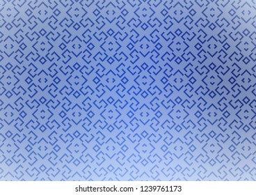 Light BLUE vector background with straight lines. Blurred decorative design in simple style with lines. Pattern for websites, landing pages.