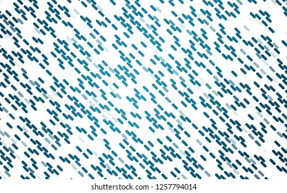 Light BLUE vector background with straight lines. Lines on blurred abstract background with gradient. Best design for your ad, poster, banner.