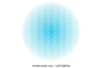 Light BLUE vector background with straight lines. Glitter abstract illustration with colored sticks. Best design for your ad, poster, banner.