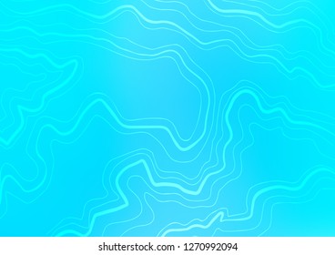 Light BLUE vector background with straight lines. Lines on blurred abstract background with gradient. The pattern can be used for busines ad, booklets, leaflets