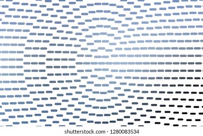 Light BLUE vector background with straight lines. Lines on blurred abstract background with gradient. Best design for your ad, poster, banner.