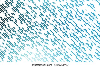 Light BLUE vector background with straight lines. Modern geometrical abstract illustration with staves. Pattern for ads, posters, banners.
