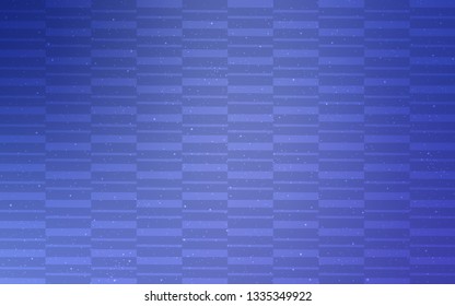Light BLUE vector background with straight lines. Lines on blurred abstract background with gradient. Best design for your ad, poster, banner.