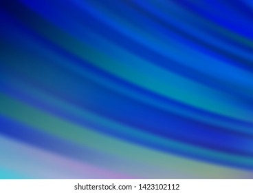 Light BLUE vector background with straight lines. Modern geometrical abstract illustration with staves. Pattern for websites, landing pages.