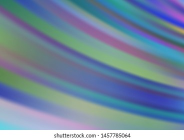 Light BLUE vector background with straight lines. Shining colored illustration with narrow lines. Smart design for your business advert.
