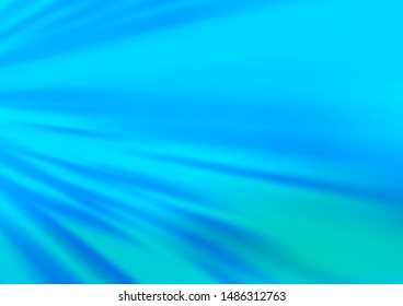 Light BLUE vector background with straight lines. Modern geometrical abstract illustration with staves. Pattern for business booklets, leaflets.