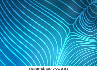 Light BLUE vector background with straight lines. Blurred decorative design in simple style with lines. Pattern for ads, posters, banners.