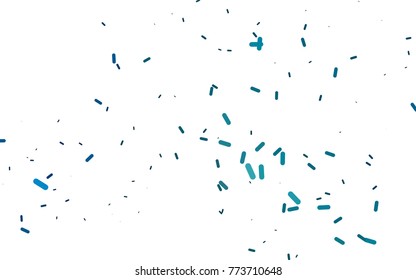 Light BLUE vector background with straight lines. Decorative shining illustration with lines on abstract template. The pattern can be used for medical ad, booklets, leaflets