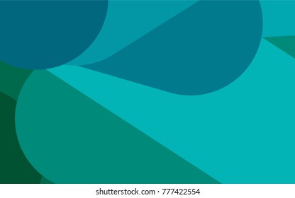 Light BLUE vector background with straight lines. Shining colored illustration with rounded stripes. The pattern can be used for medical ad, booklets, leaflets