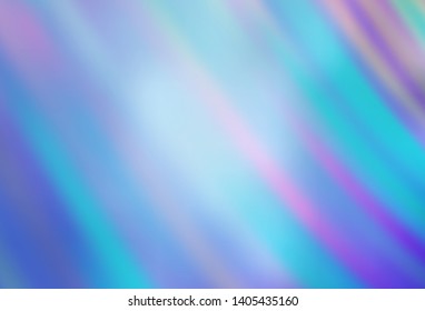 Light BLUE vector background with stright stripes. Glitter abstract illustration with colorful sticks. Template for your beautiful backgrounds.