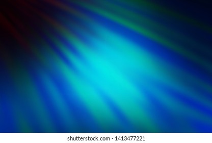 Light BLUE vector background with stright stripes. Blurred decorative design in simple style with lines. Pattern for your busines websites.