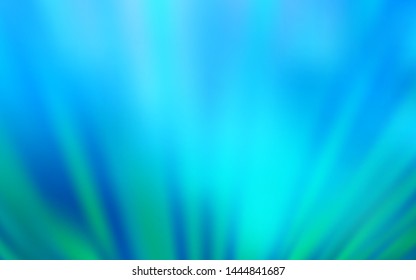 Light BLUE vector background with stright stripes. Modern geometrical abstract illustration with Lines. Best design for your ad, poster, banner.