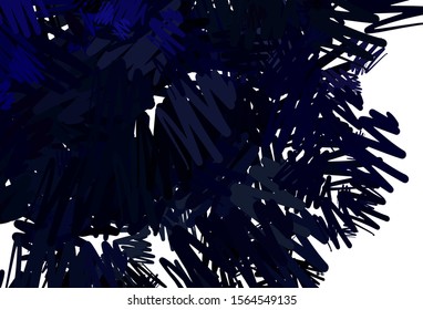 Light BLUE vector background with stright stripes. Shining colored illustration with sharp stripes. Smart design for your business advert.