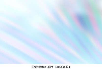 Light BLUE vector background with stright stripes. Shining colored illustration with sharp stripes. Smart design for your business advert.