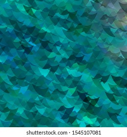 Light BLUE vector background with triangles, rectangles. Abstract illustration with colorful lines, cubes. Best design for posters, banners.