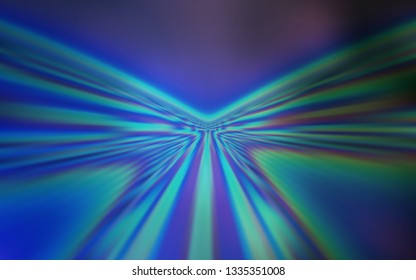 Light BLUE vector background with wry lines. Shining colorful illustration in simple style. The best colorful design for your business.