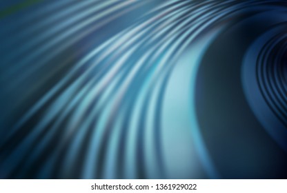 Light BLUE vector background with wry lines. Colorful illustration in abstract style with gradient. Abstract style for your business design.