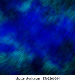 Light BLUE vector background with wry lines. Colorful illustration in abstract style with bent lines. Smart design for your promotions.