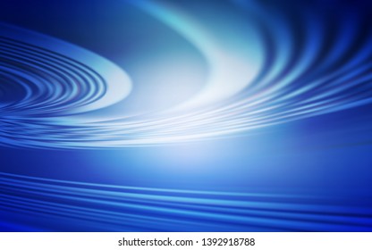 Light BLUE vector background with wry lines. Glitter abstract illustration with wry lines. Abstract style for your business design.