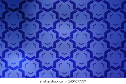 Light BLUE vector background with wry lines. A completely new colorful illustration in simple style. A completely new template for your design.