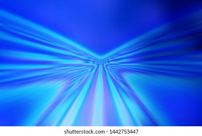 Light BLUE vector background with wry lines. Shining colorful illustration in simple style. A completely new template for your design.