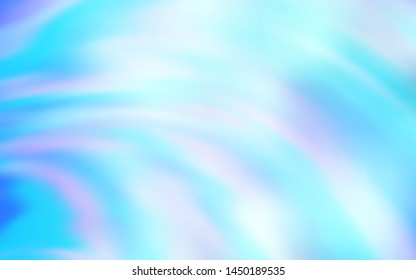 Light BLUE vector background with wry lines. Colorful geometric sample with gradient lines.  Template for cell phone screens.