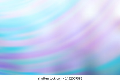 Light BLUE vector background with wry lines. A sample with colorful lines, shapes. Template for cell phone screens.