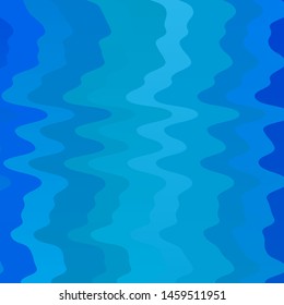 Light BLUE vector background with wry lines. Abstract illustration with bandy gradient lines. Smart design for your promotions.