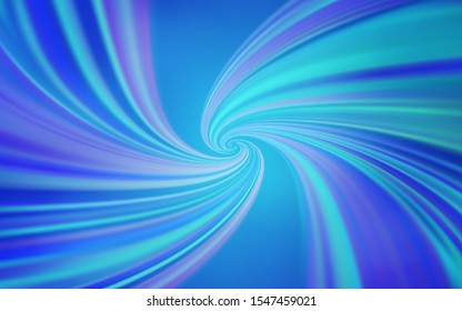 Light BLUE vector background with wry lines. Geometric illustration in abstract style with gradient.  A completely new design for your business.