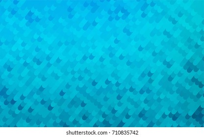 Light BLUE vector bandy background. Curved geometric sample with gradient.  The polygonal design can be used for your web site.