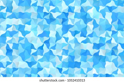 Light BLUE vector bandy template. Brand-new colored illustration in blurry style with gradient. A new texture for your design.