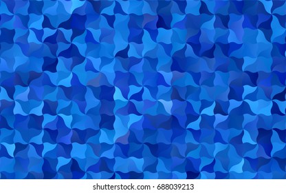 Light BLUE vector bandy template. blurred geometric sample with gradient.  Brand-new design for your business.