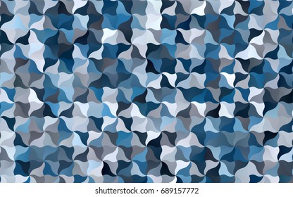 Light BLUE vector bandy template. Brand-new colored illustration in blurry style with gradient. The template can be used as a background for cell phones.