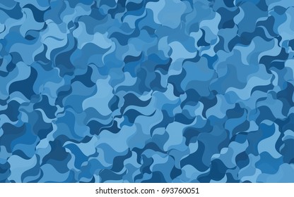 Light BLUE vector bandy template. An elegant bright illustration with gradient. A completely new template for your business design.