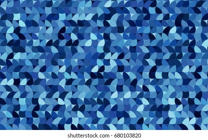 Light BLUE vector banner with circles, spheres. Abstract spots. Background of Art bubbles in halftone style with colored gradient.