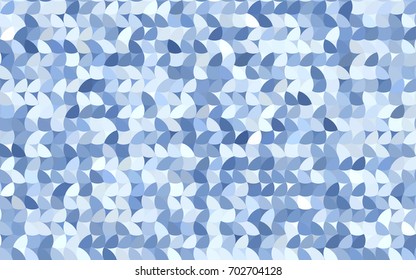 Light BLUE vector banner with circles, spheres. Abstract spots. Background of Art bubbles in halftone style with colored gradient.