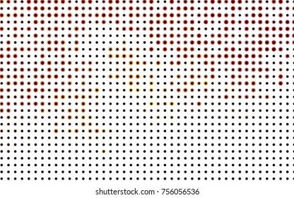Light BLUE vector banner with circles, spheres. Abstract spots. Background of Art bubbles in halftone style with colored gradient.