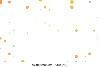 Light BLUE vector banner with circles, spheres. Abstract spots. Background of Art bubbles in halftone style with colored gradient.