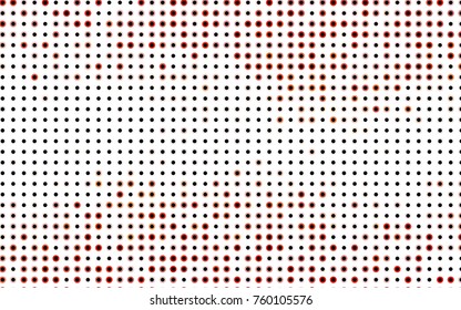 Light BLUE vector banner with circles, spheres. Abstract spots. Background of Art bubbles in halftone style with colored gradient.