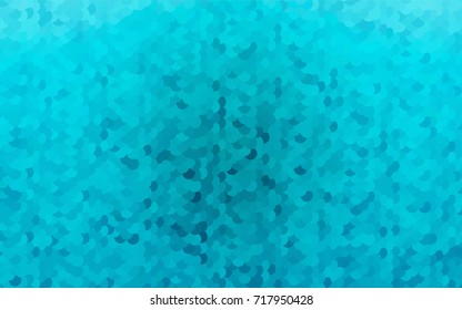 Light BLUE vector  banner with set of circles, dots. Donuts Background. Creative Design Template. Technological halftone illustration.