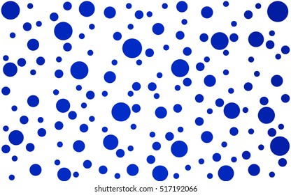 Light BLUE Vector banners banners set of circles, spheres. Network design, technology science, vector illustration