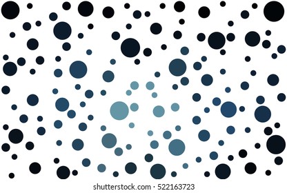 Light BLUE Vector banners set of circles, spheres. Abstract Circles. Art Vector Background.