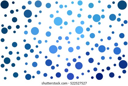 Light BLUE Vector banners set of circles, spheres. Abstract Circles. Art Vector Background.
