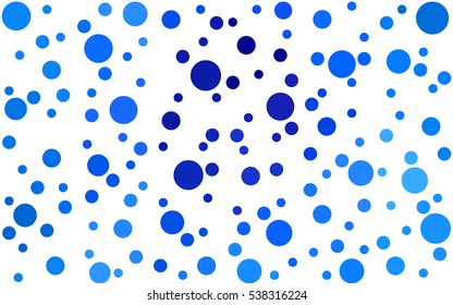 Light BLUE Vector banners banners set of circles, spheres. Network design, technology science, vector illustration