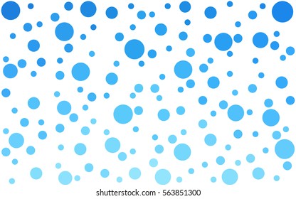 Light BLUE Vector banners banners set of circles, spheres. Network design, technology science, vector illustration